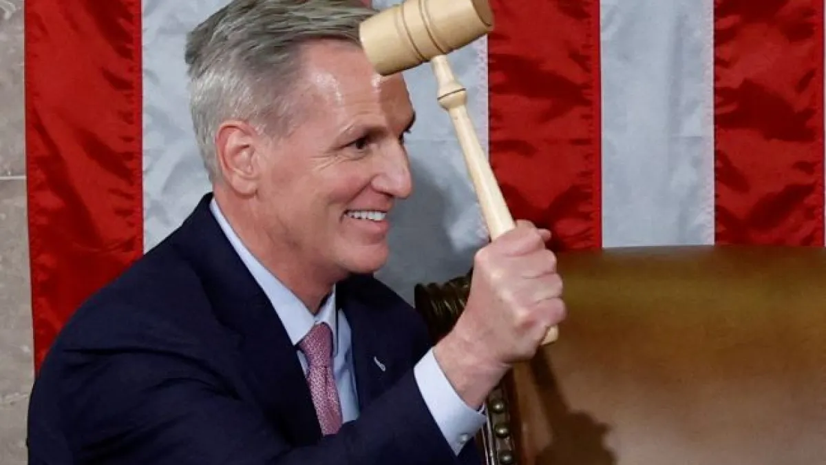 He finally got the gavel He finally got the gavel