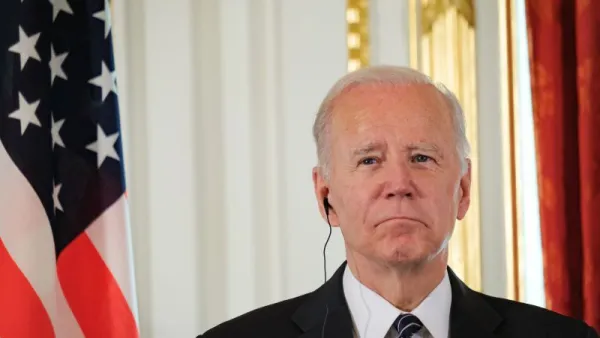 President Biden as a news conference Monday