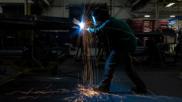 Factory worker in Columbus, Ohio