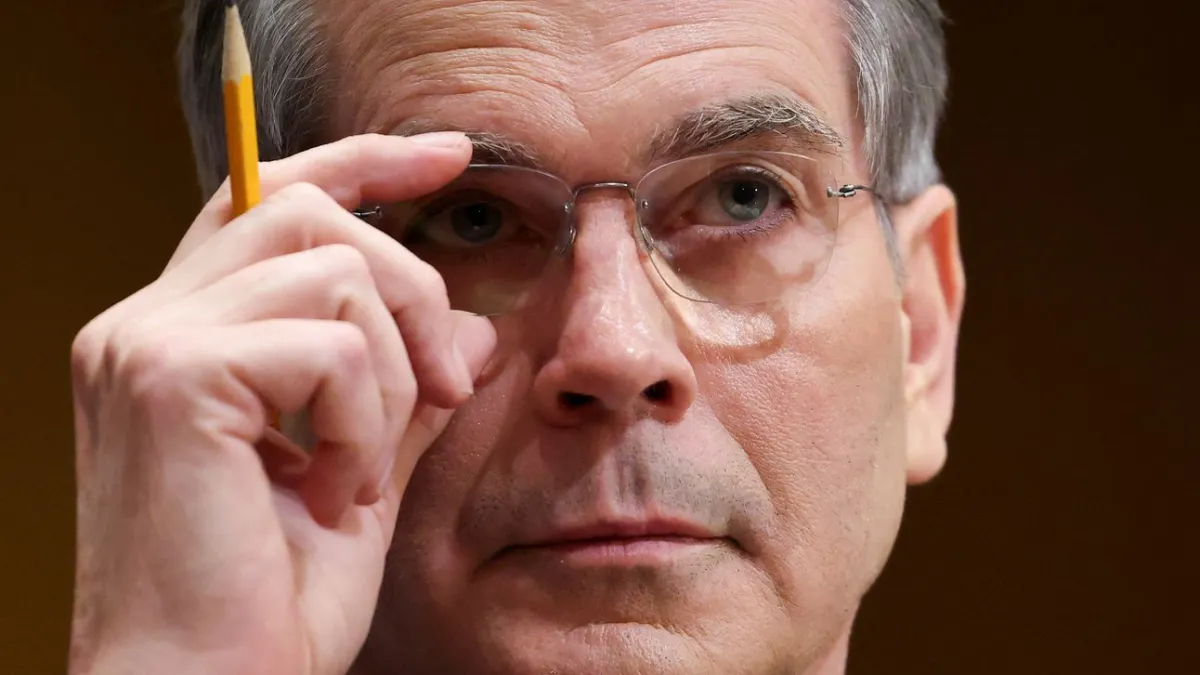 Bessent at today's hearing