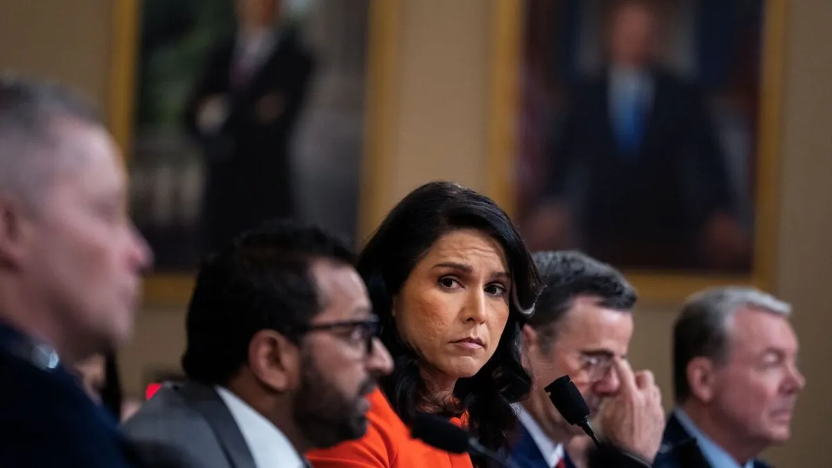 Tulsi Gabbard and other intelligence officials testified in the House.