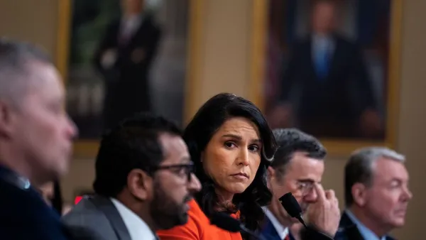 Tulsi Gabbard and other intelligence officials testified in the House.