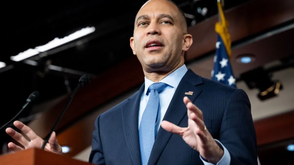 House Democratic Leader Hakeem Jeffries House Democratic Leader Hakeem Jeffries