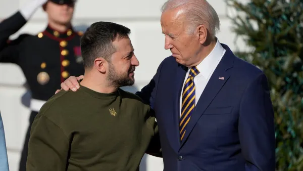 President Biden and Ukrainian President Zelenskyy