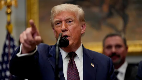 Trump at the White House on Thursday