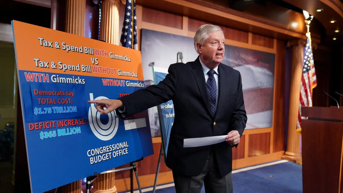Senator Graham Holds News Conference on Build Back Better CBO Score