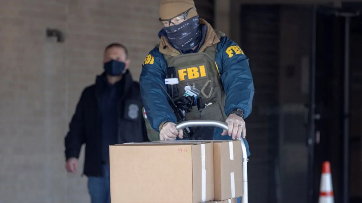 The FBI raided the office of Minneapolis-based Feeding Our Future in January The FBI raided the office of Minneapolis-based Feeding Our Future in January