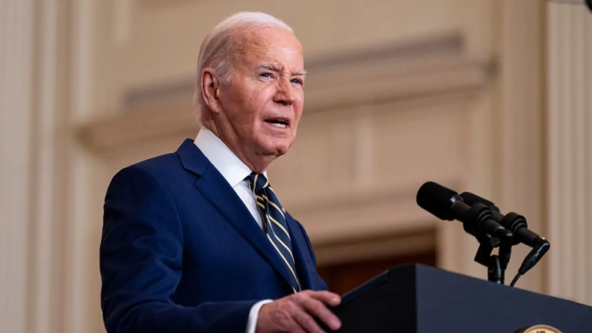 Biden spoke at the White House. Biden spoke at the White House.