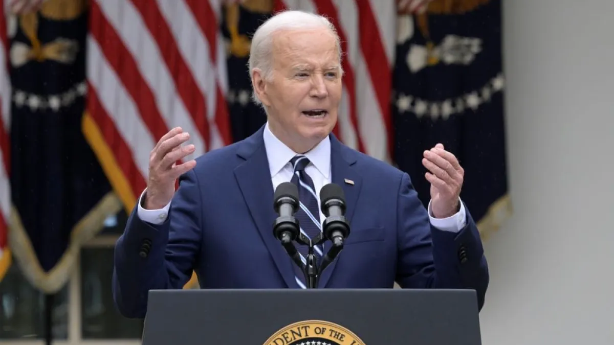 Biden spoke about his economic agenda.