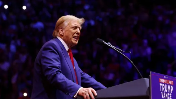 Trump at the MSG rally