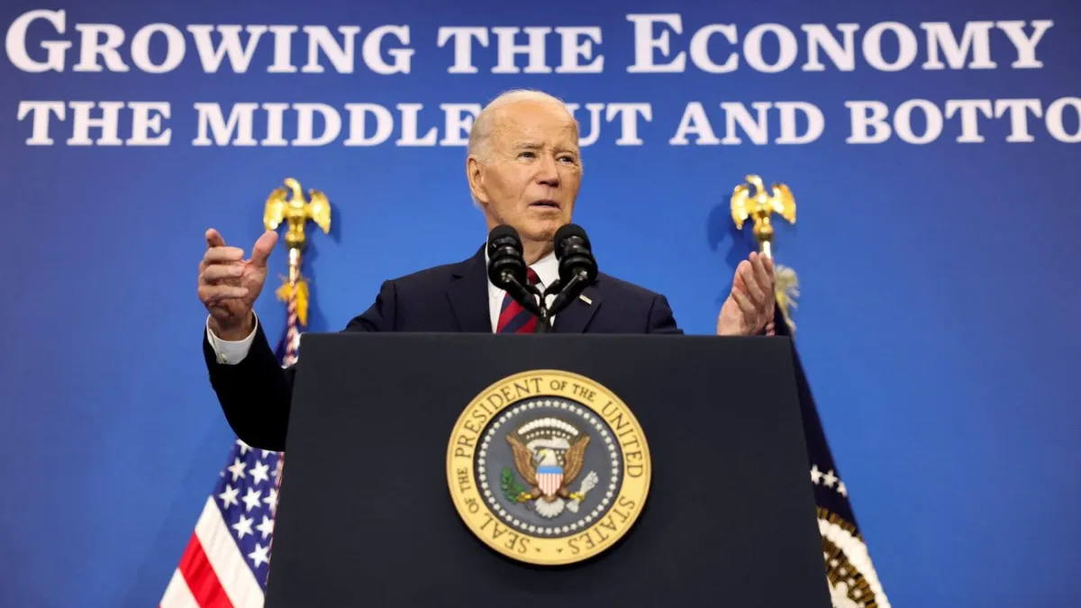 Biden on Tuesday