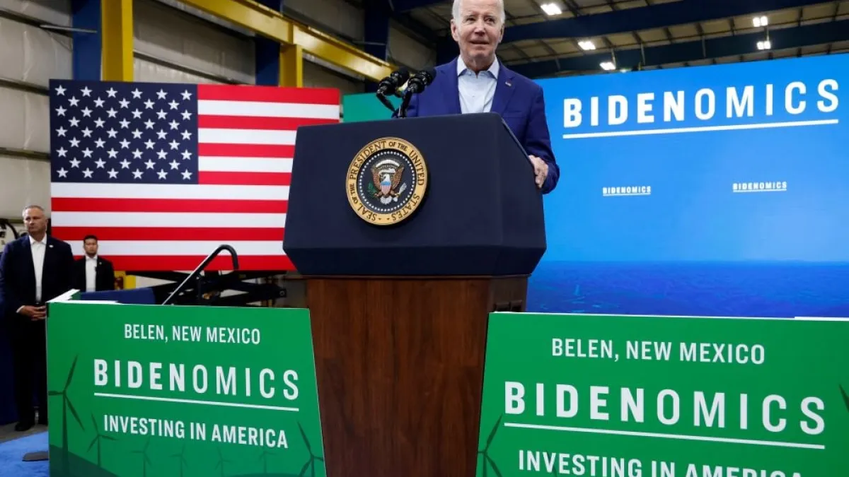 The president is giving 'Bidenomics' a hard sell. The president is giving 'Bidenomics' a hard sell.