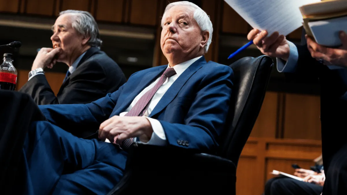 Senate Budget Committee Chairman Lindsey Graham (Sipa USA/Reuters)