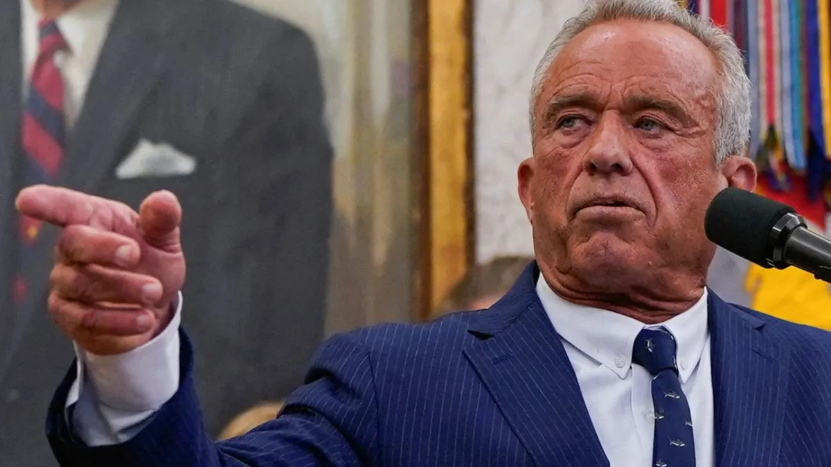 HHS Secretary Robert F. Kennedy Jr.