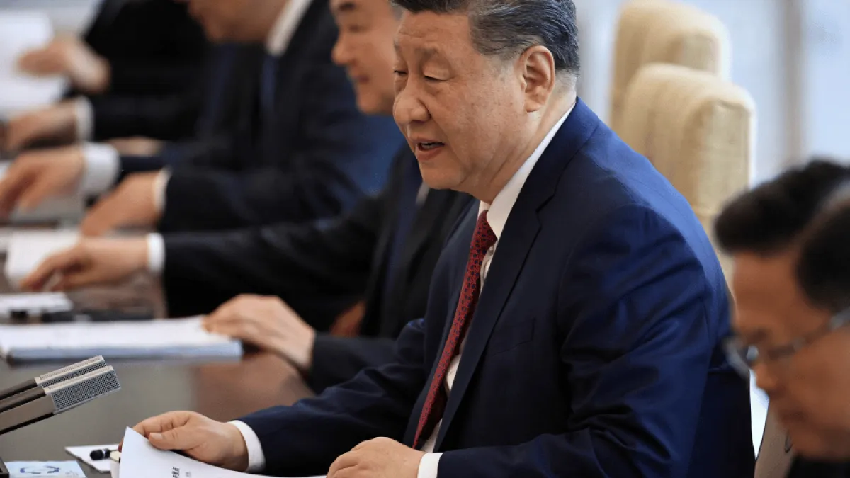 Chinese President Xi Jinping