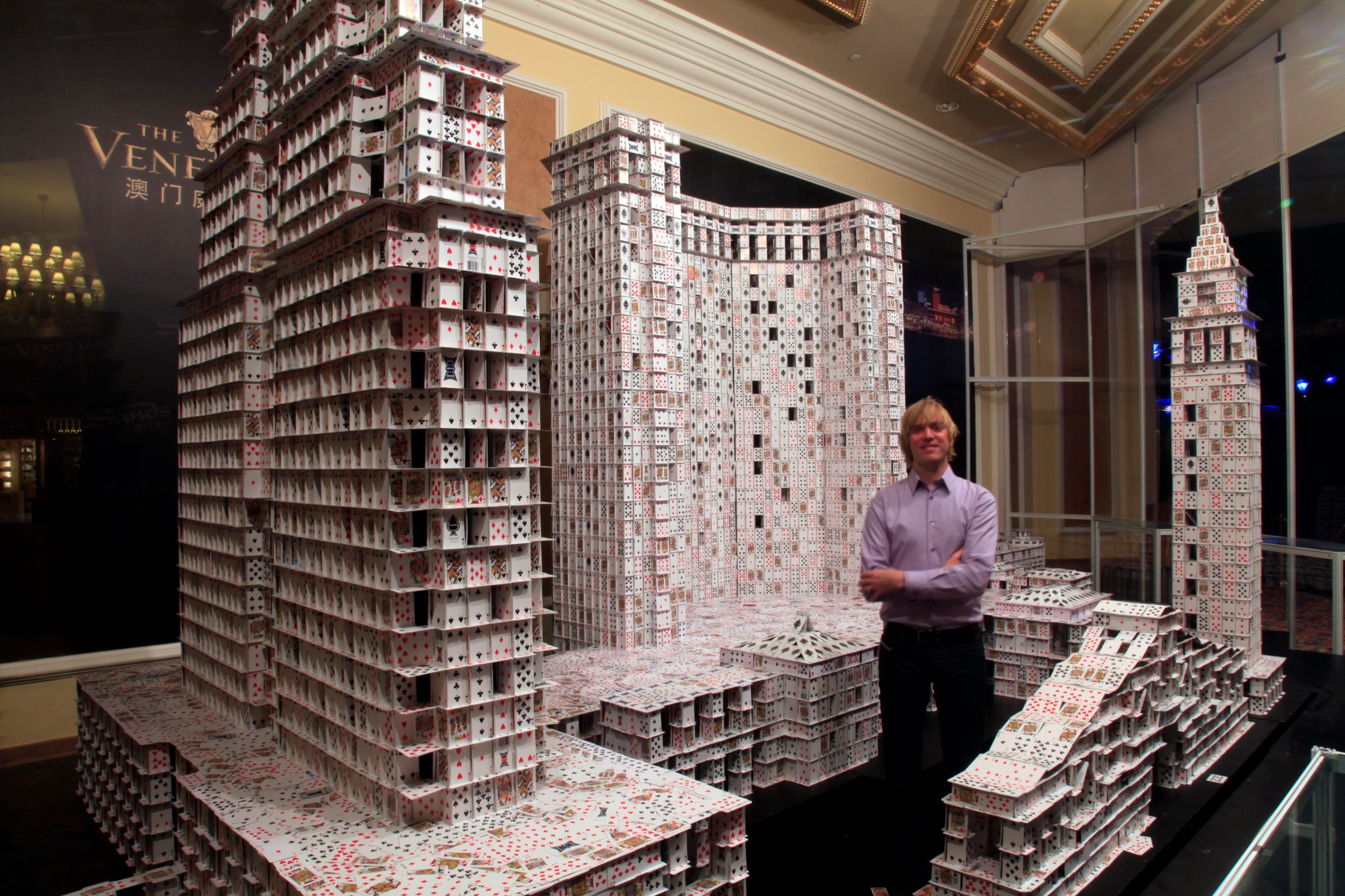 Guinness World Record Winning Sculpture (250,000 Cards)