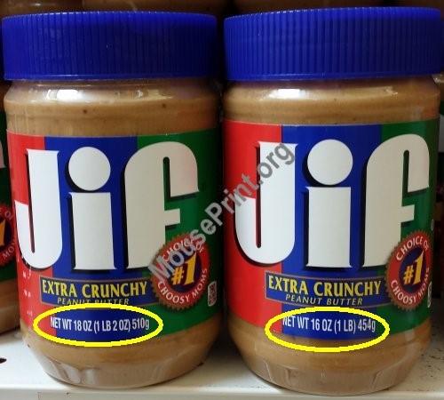 Jif peanut butter