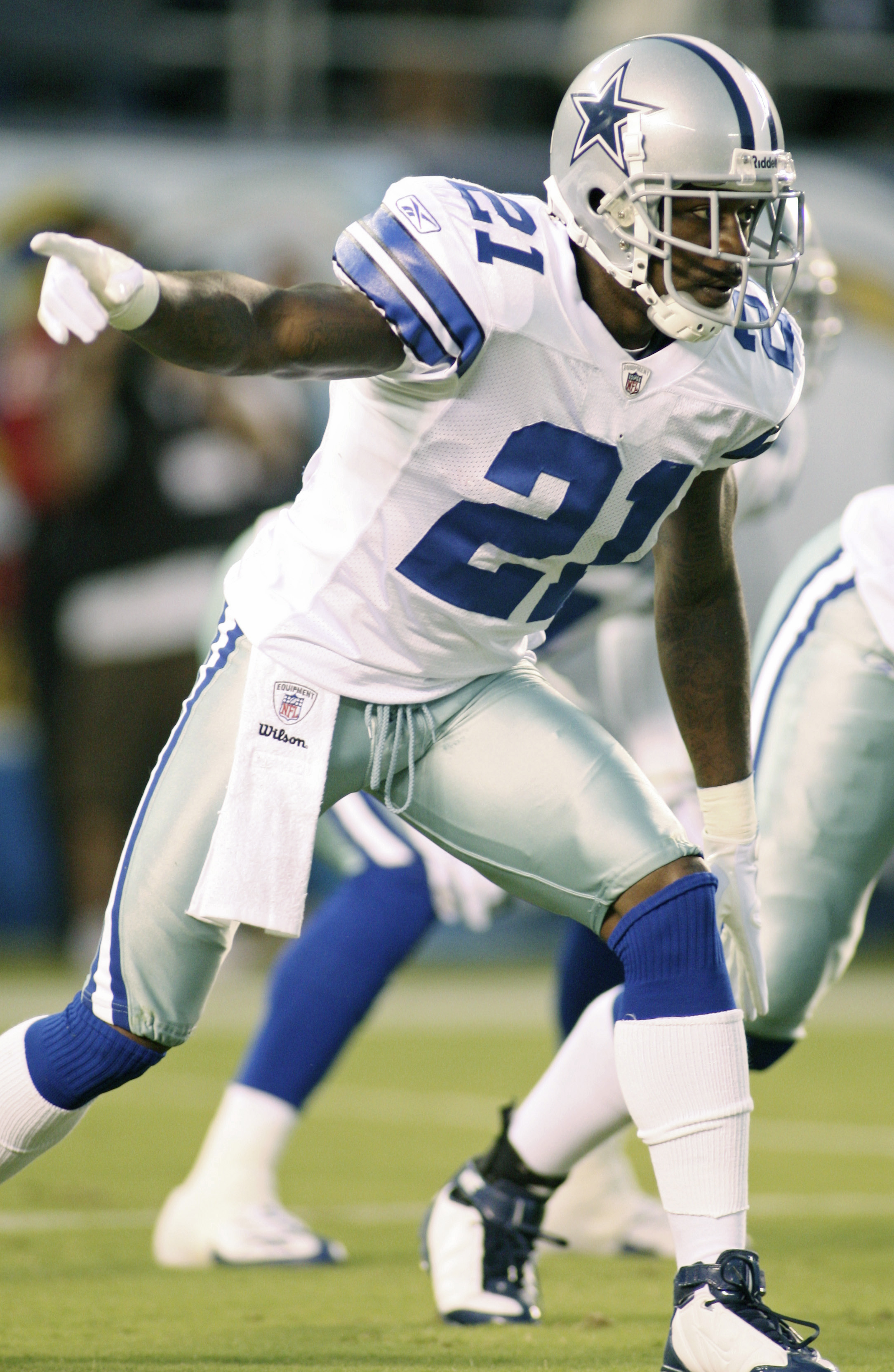 Cowboys cornerback Jones during his pre-season football game in  San Diego