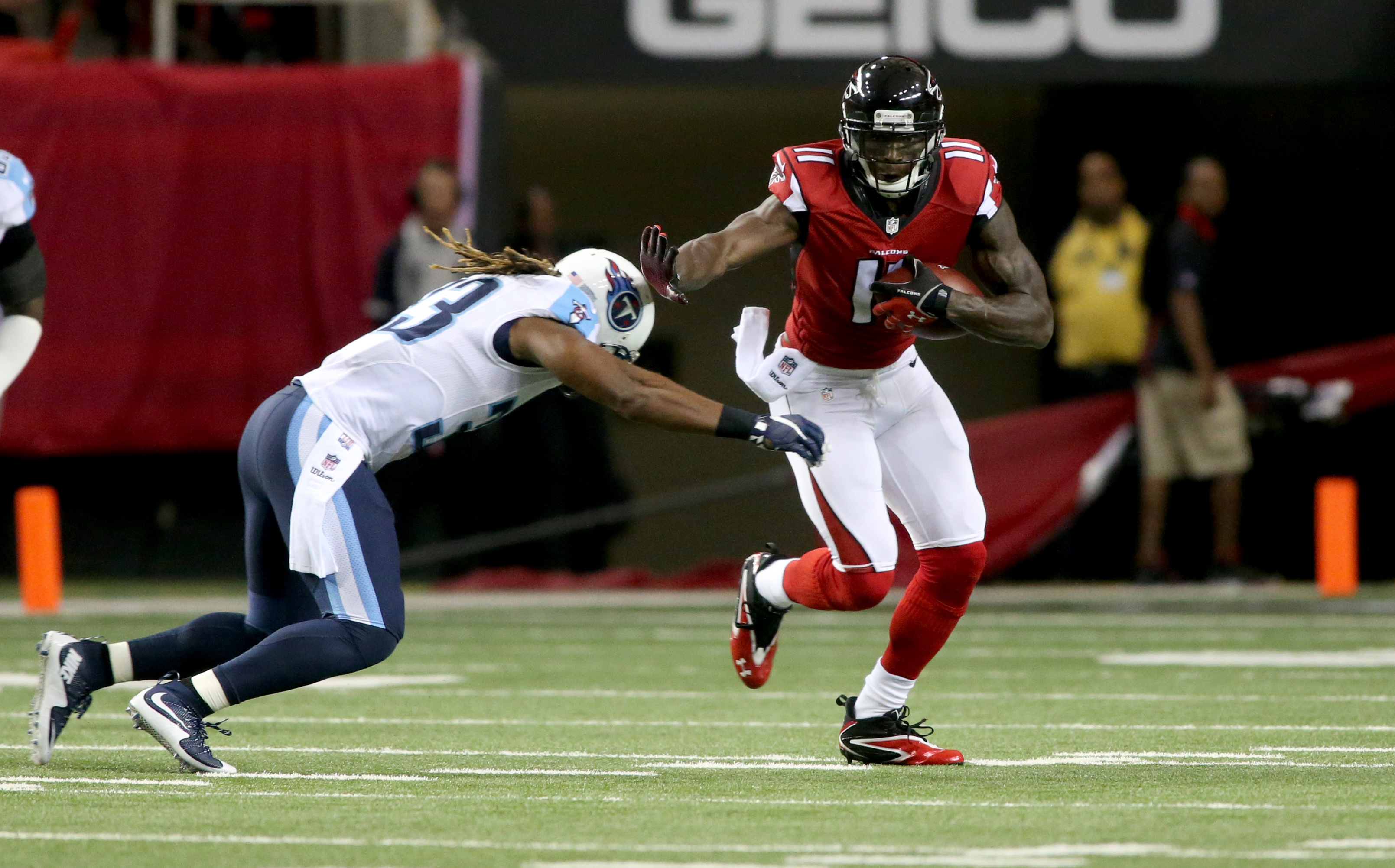 NFL: Preseason-Tennessee Titans at Atlanta Falcons