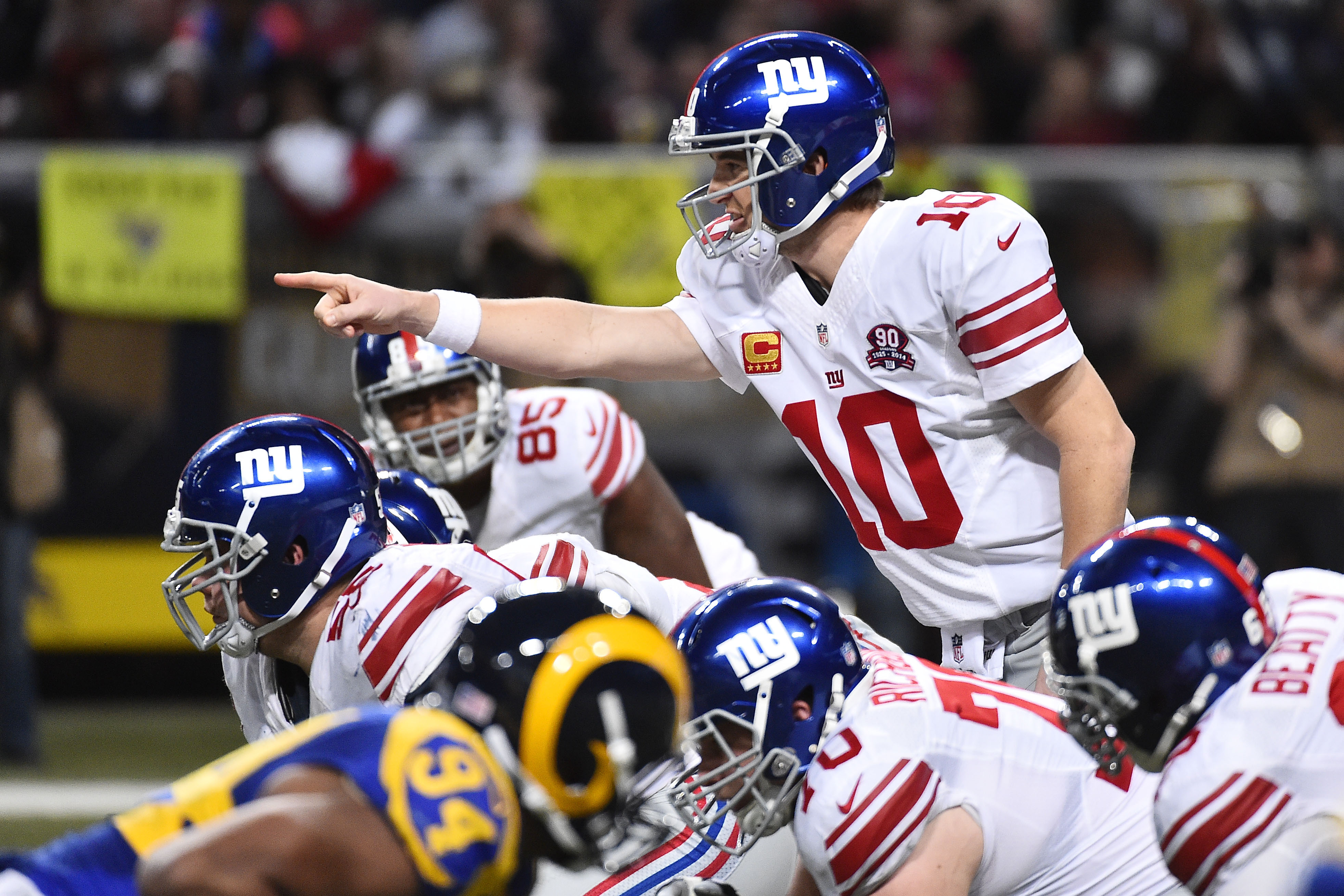 NFL: New York Giants at St. Louis Rams