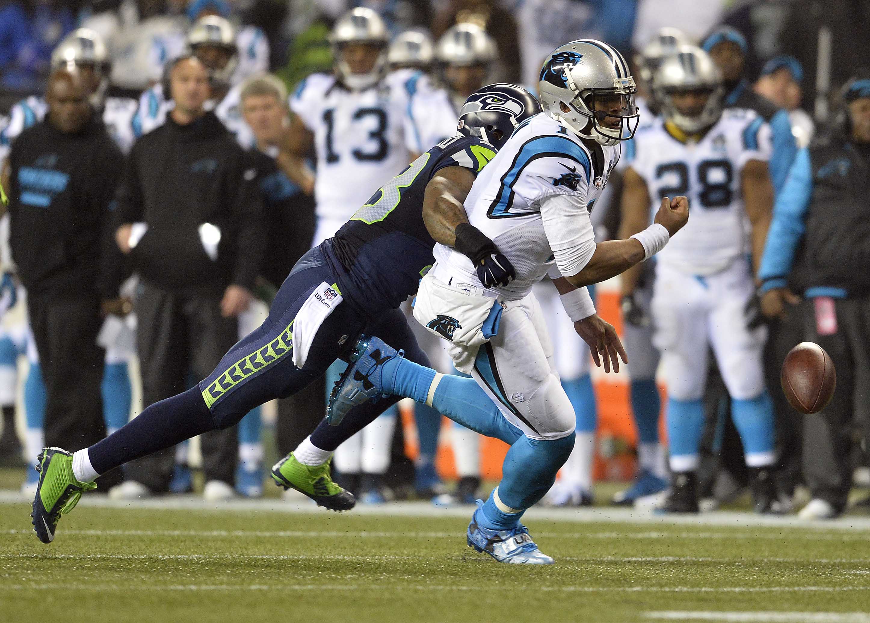 NFL: Divisional Round-Carolina Panthers at Seattle Seahawks