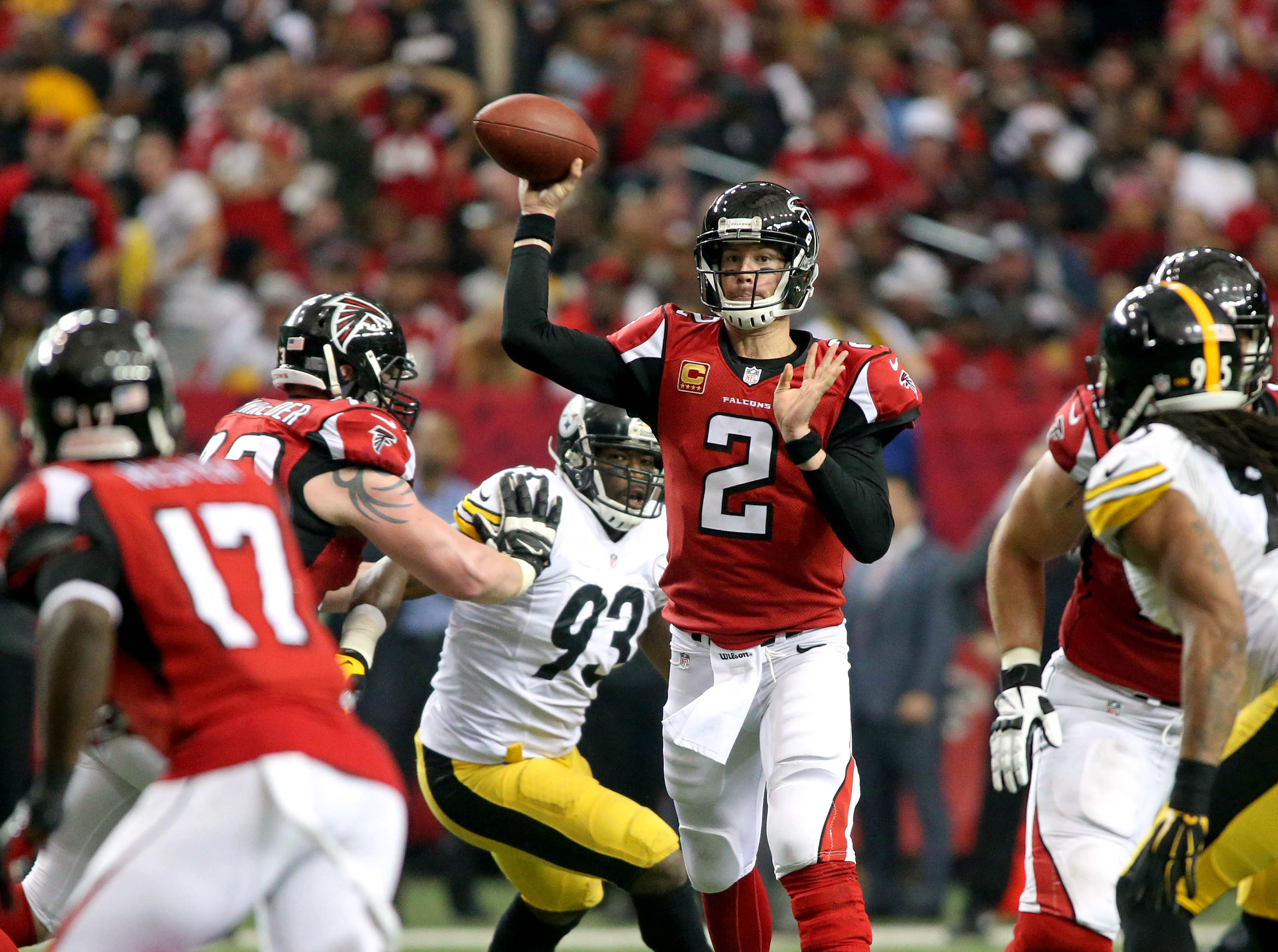 NFL: Pittsburgh Steelers at Atlanta Falcons