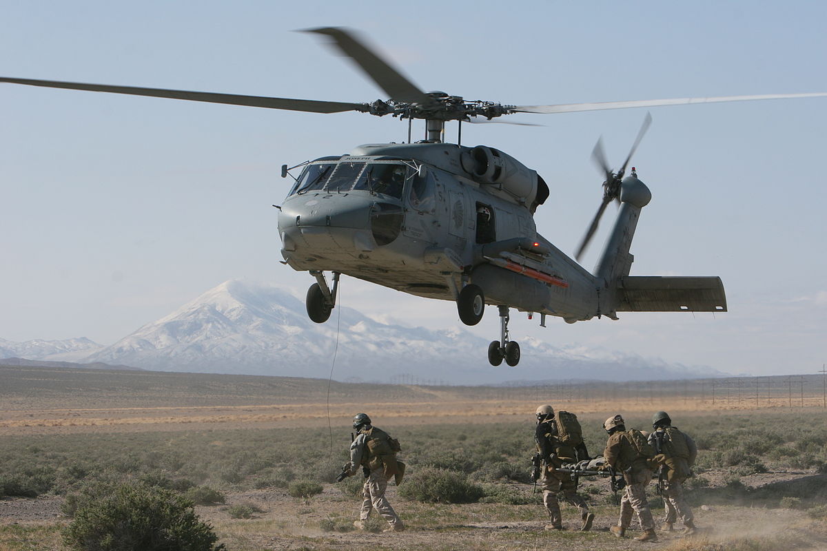 10 MH-60R Seahawk Helicopters