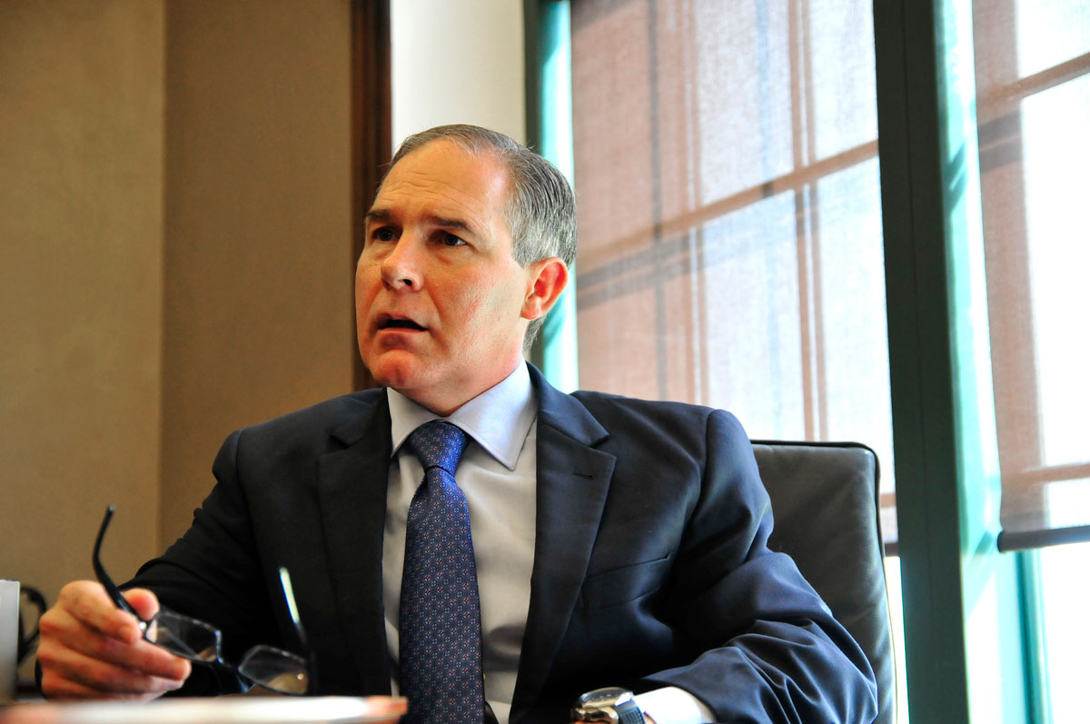 Scott Pruitt: unknown