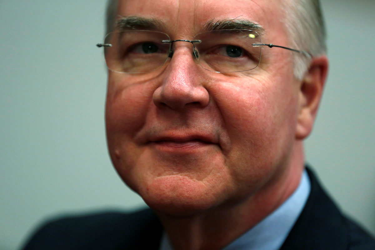 Tom Price: $13.6 million