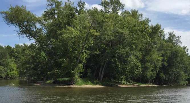 Berrien Springs Island, Michigan