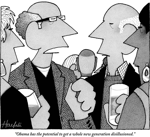 “Obama has the potential to get a whole new generation disillusioned.”