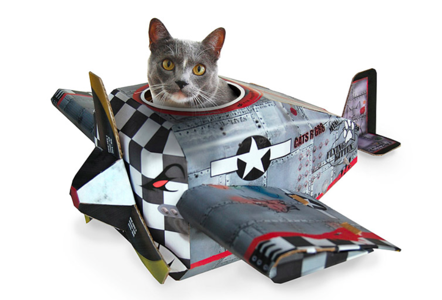 Cat Airplane House - $35