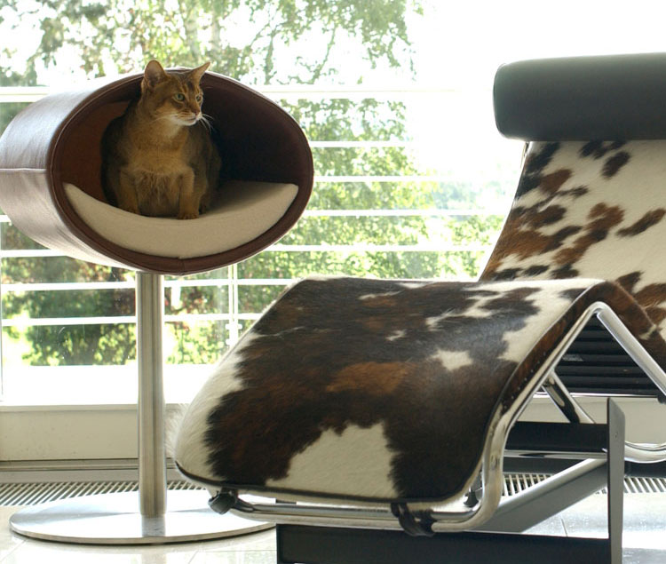 Rondo Leather Cat Tree - $937