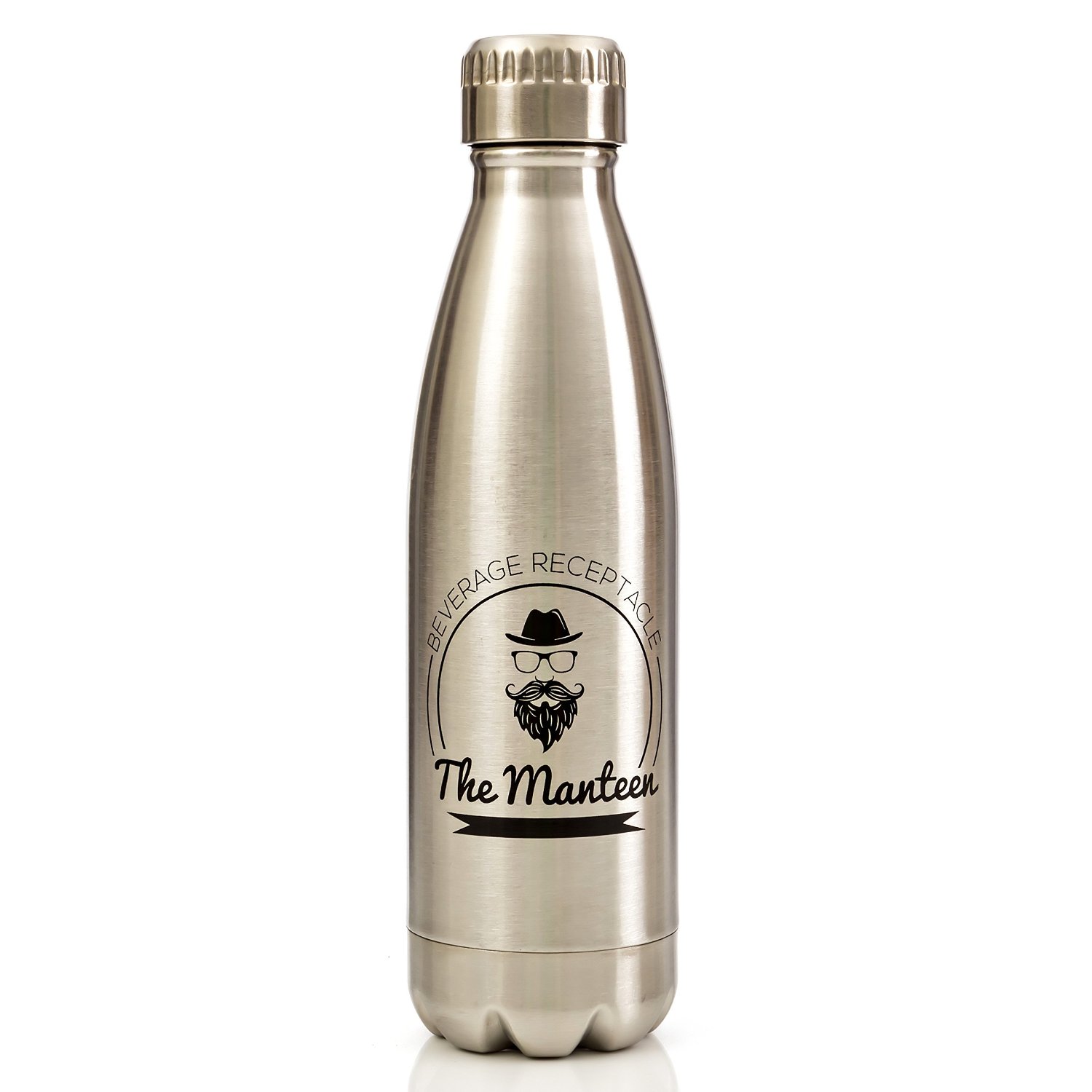 The Manteen, Stainless Steel Water Bottle - $21.95