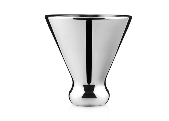 Stainless Steel Martini Glass - $23.00