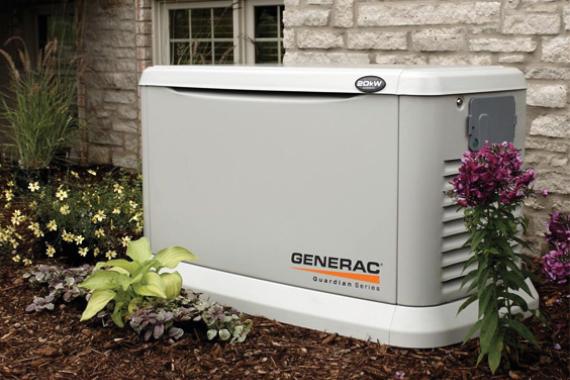 6. Backup power generator