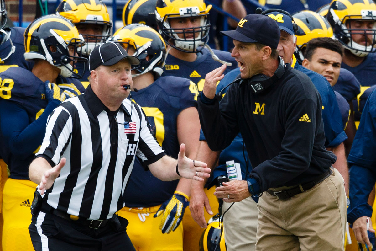 NCAA Football: Oregon State at Michigan