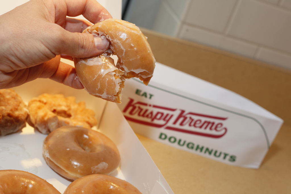 6. Krispy Kreme Doughnuts