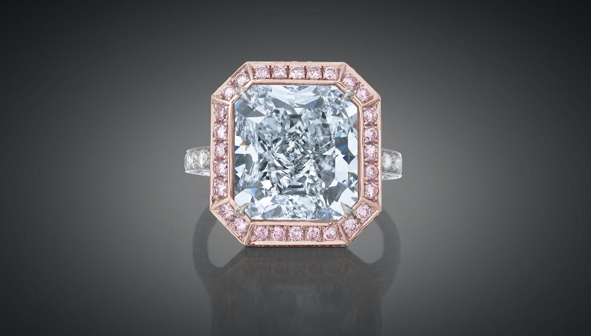 "The Royal Blue" Diamond Ring - $9.8 Million 