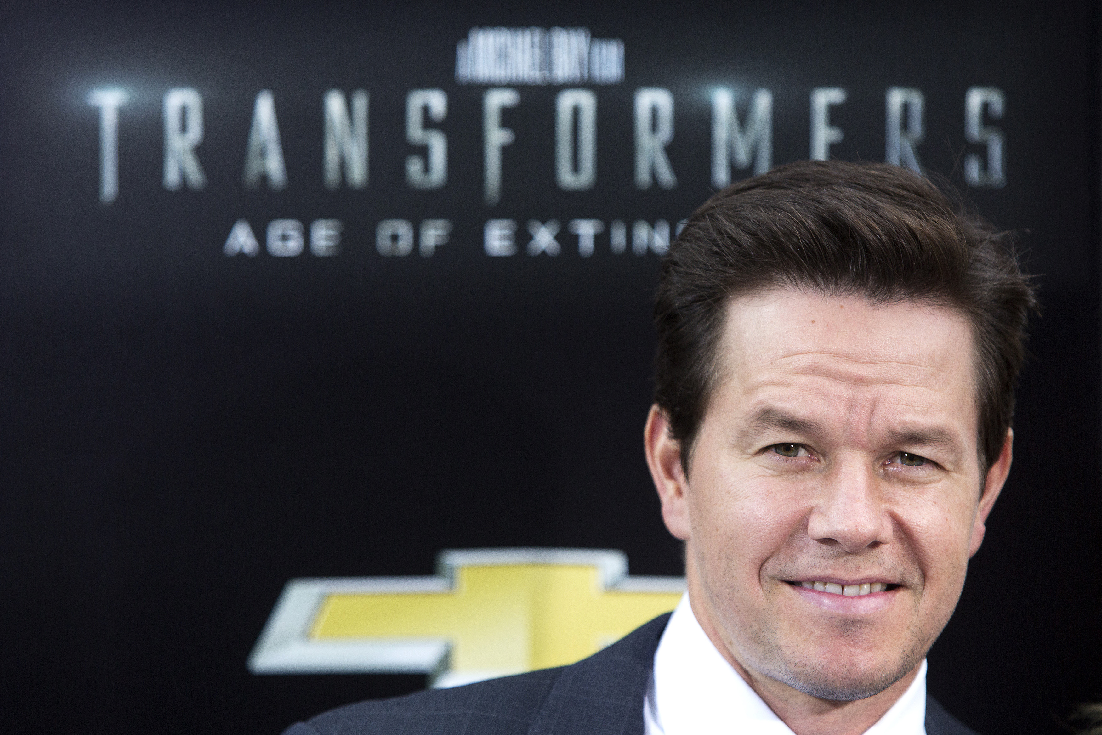 Actor Mark Wahlberg arrives for the premiere of the movie "Transformers: Age of Extinction" in New York