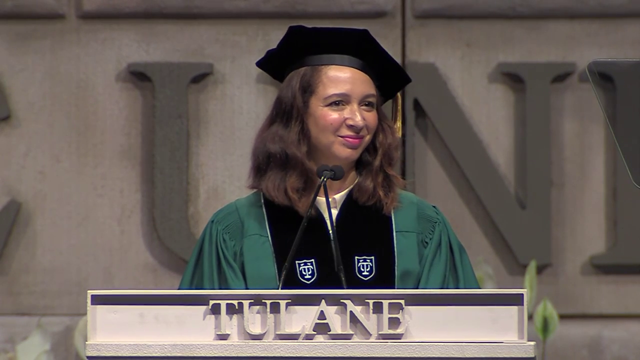 Maya Rudolph on Graduating in Debt