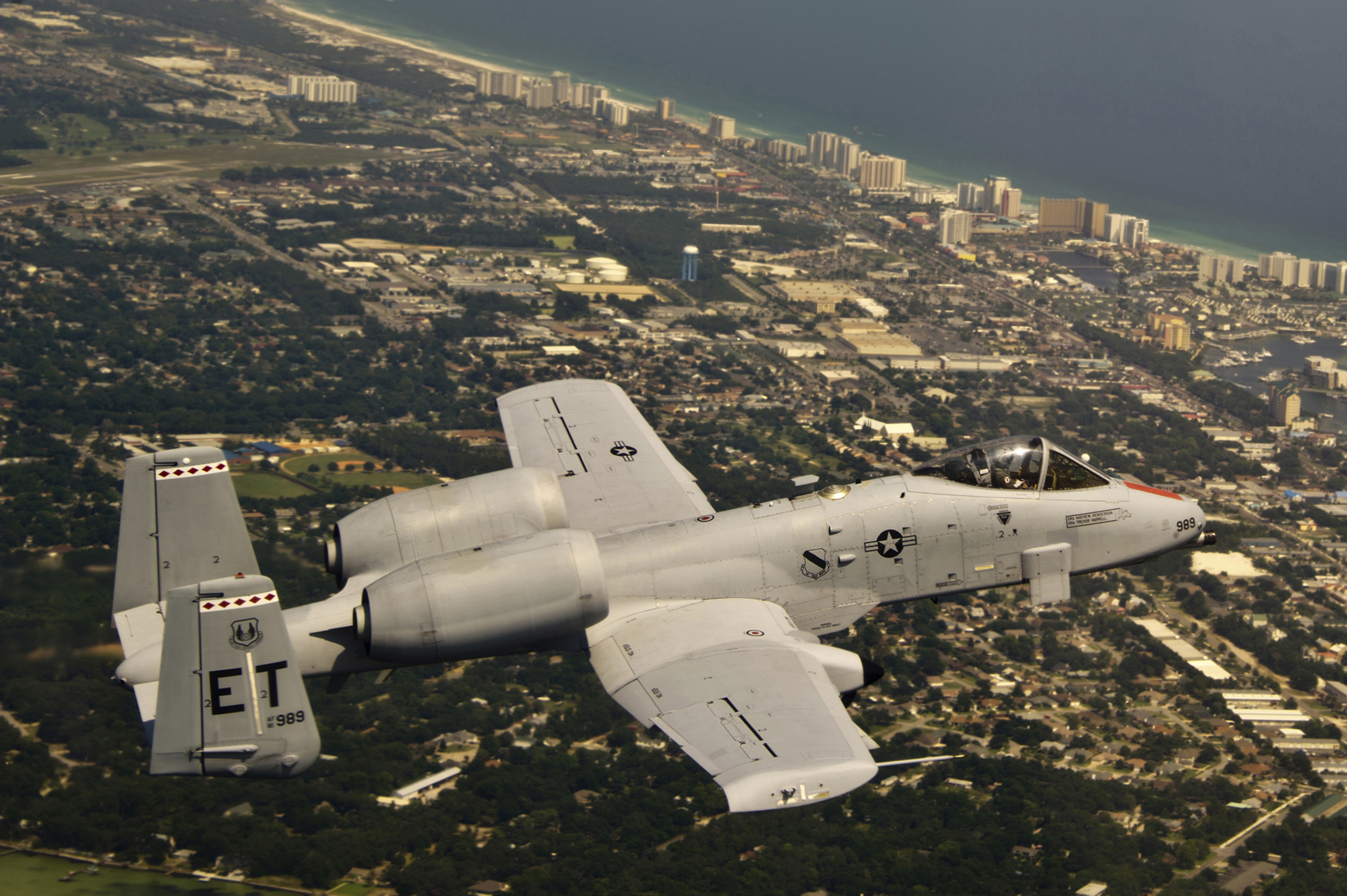 The A-10 Thunderbolt - $212 million. 