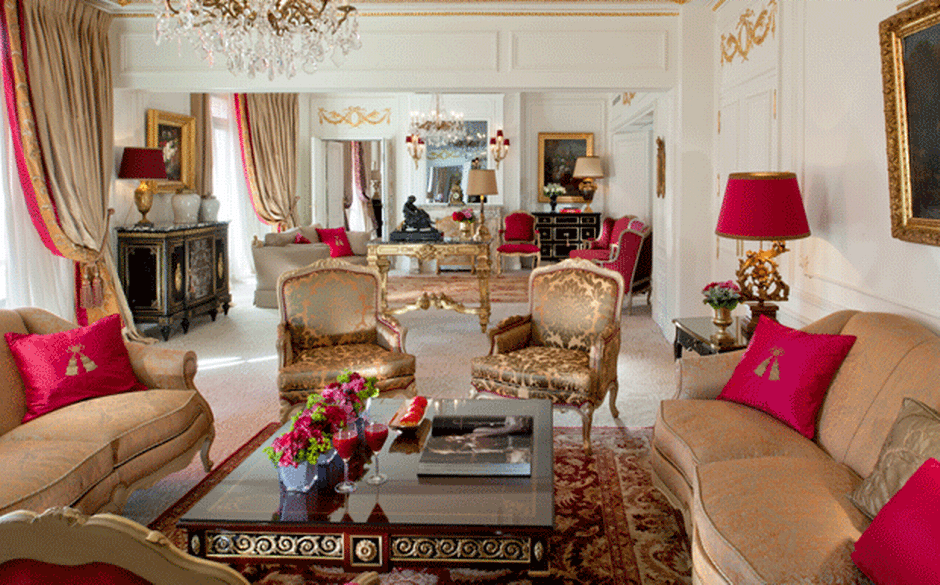 6) Royal Suite, Hotel Plaza Athenee