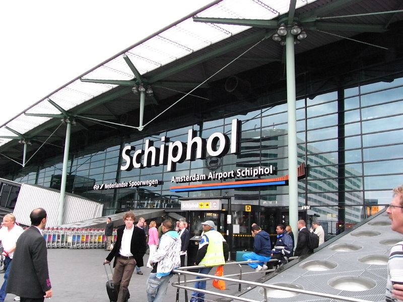 9. Amsterdam Schiphol Airport