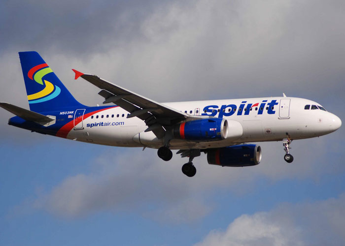 11) Spirit Airlines