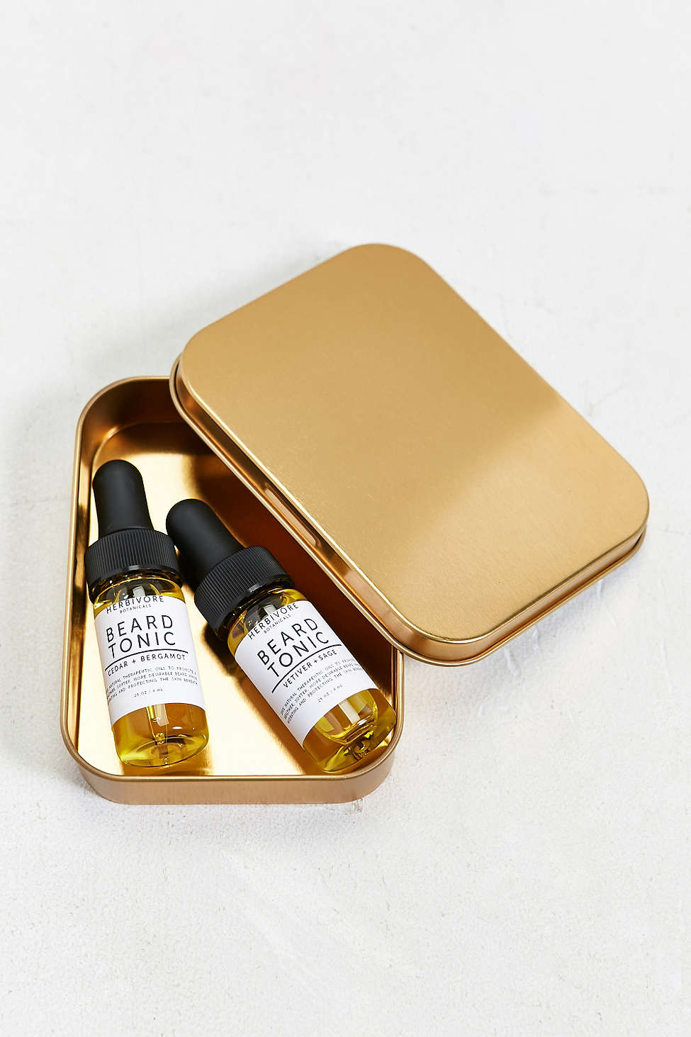 Fashion: Herbivore Botanicals Beard Tonic Set, $22