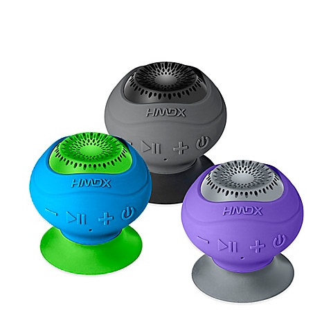 HMDX Neutron Wireless Bluetooth Suction Speaker, $16