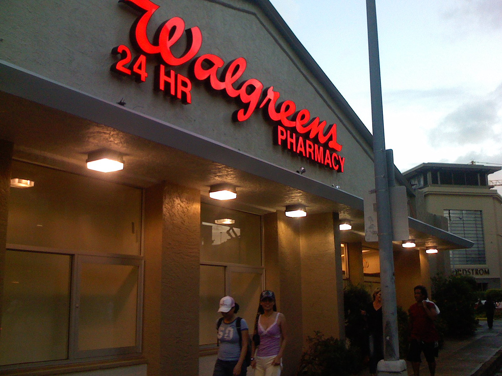 10) Walgreens