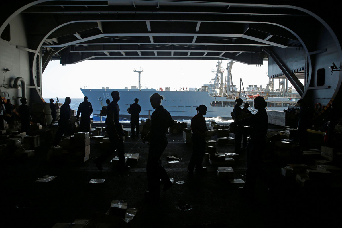 The Wider Image: Life aboard the USS Harry S. Truman 