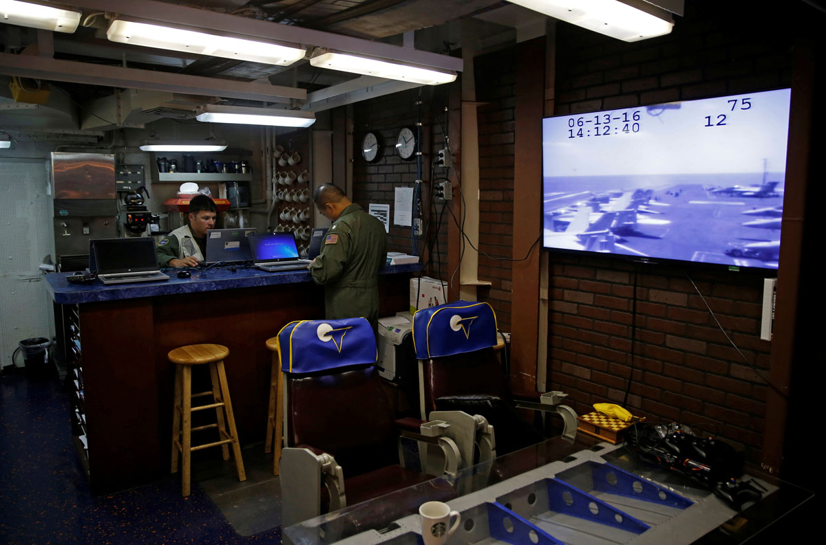 The Wider Image: Life aboard the USS Harry S. Truman 